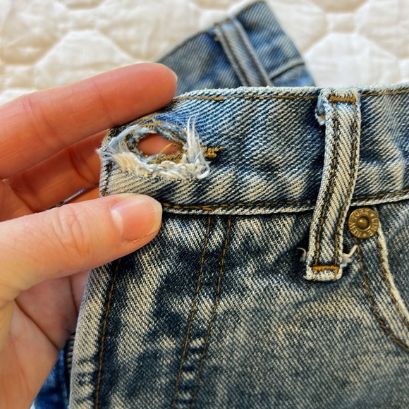 Vintage high rise jean shorts - Picture 8 of 8